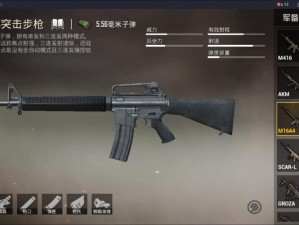 绝地求生：全军出击 M16A4 深度解析，了解这把枪的特点与优势