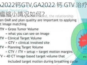 GA2022钙GTV,GA2022 钙 GTV 治疗后肿瘤缩小情况如何？