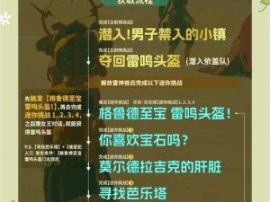 塞尔达传说雪地石门解锁攻略：开启方法与步骤详解