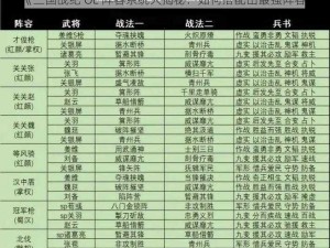 《三国战纪 OL 阵容系统大揭秘：如何搭配出最强阵容》