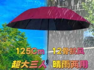 37 大但文体艺术 A 级都市天气时尚简约晴雨两用伞，防晒隔热，轻松应对各种天气