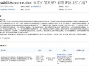 仙踪林 corporation 未来如何发展？有哪些挑战和机遇？