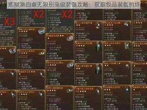 暗黑 3 炼狱第四章无限刷高级装备攻略：获取极品装备的终极指南