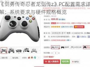 《剑勇传奇忍者龙剑传z》PC配置需求详解：系统要求与硬件规格概览