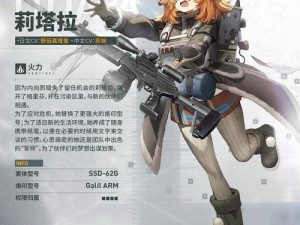 关于《少女前线2追放》莉塔拉强度简评：少女前线2中莉塔拉角色实力深度解析