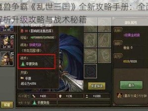 魔兽争霸《乱世三国》全新攻略手册：全面解析升级攻略与战术秘籍