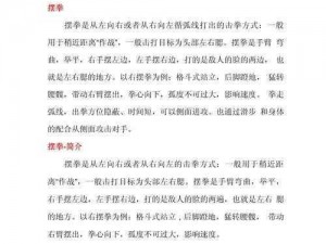 鬼传拳终极攻略揭秘：拳套绝招连招精准施击心得分享，百会心技巧解析