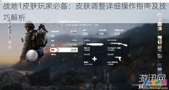 战地1皮肤玩家必备：皮肤调整详细操作指南及技巧解析