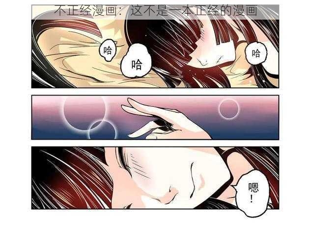 不正经漫画：这不是一本正经的漫画