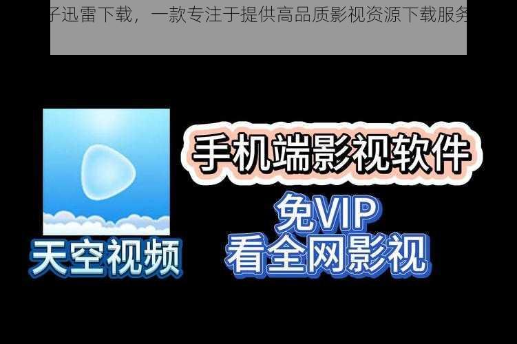 小鞋子迅雷下载，一款专注于提供高品质影视资源下载服务的软件