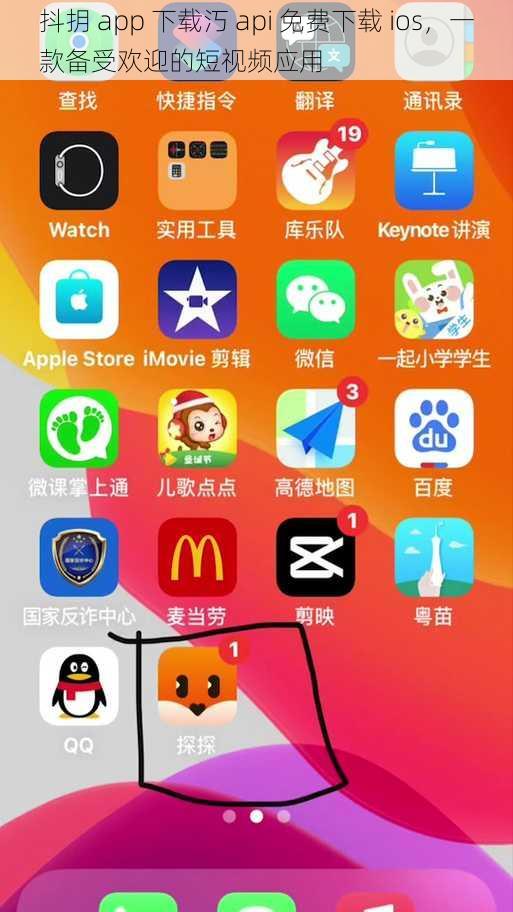 抖抈 app 下载汅 api 免费下载 ios，一款备受欢迎的短视频应用