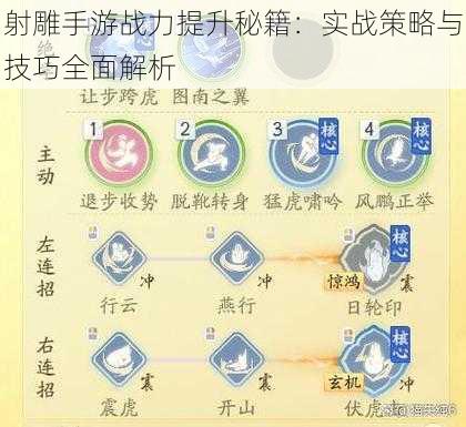 射雕手游战力提升秘籍：实战策略与技巧全面解析