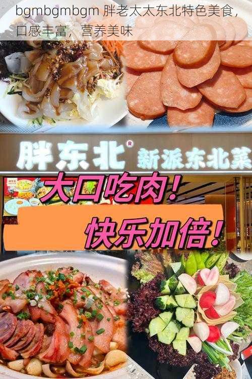 bgmbgmbgm 胖老太太东北特色美食，口感丰富，营养美味