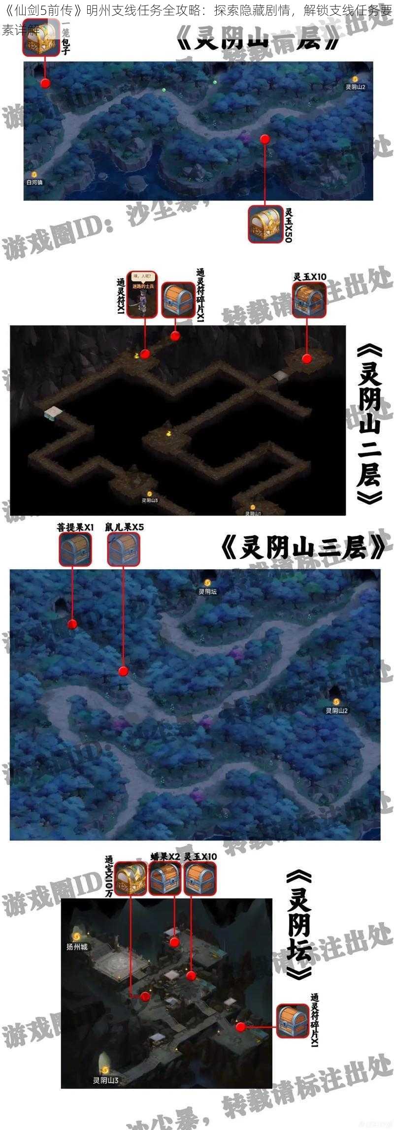 《仙剑5前传》明州支线任务全攻略：探索隐藏剧情，解锁支线任务要素详解