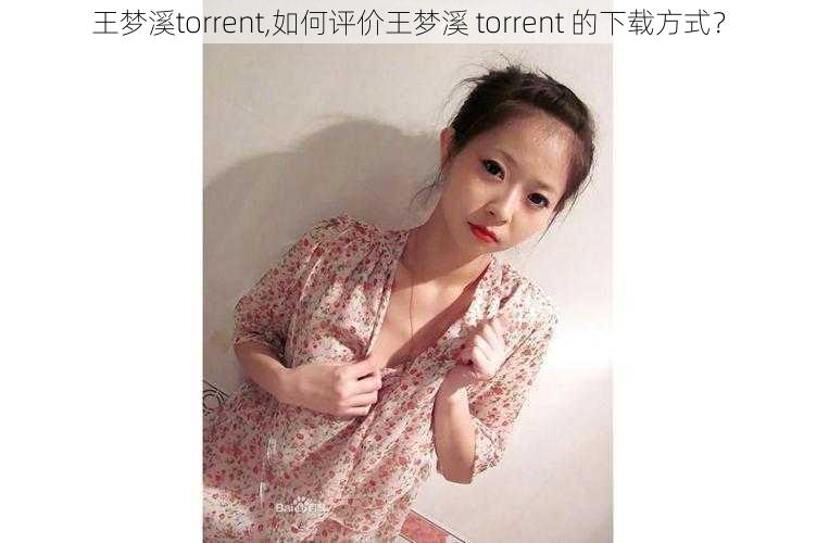 王梦溪torrent,如何评价王梦溪 torrent 的下载方式？