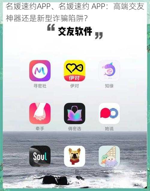 名媛速约APP、名媛速约 APP：高端交友神器还是新型诈骗陷阱？