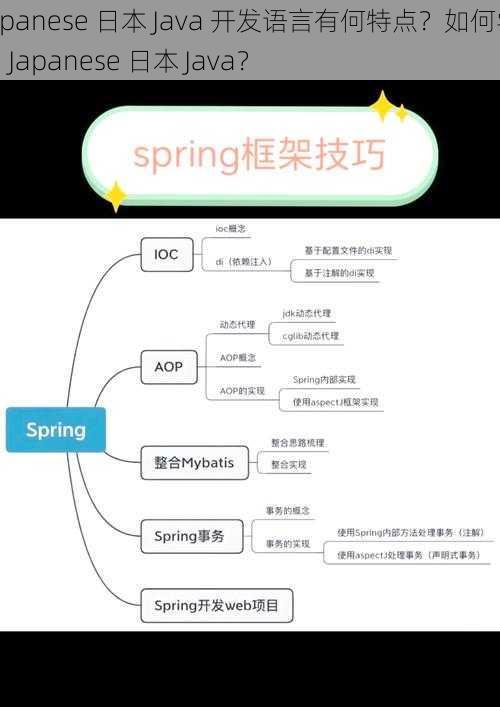 Japanese 日本 Java 开发语言有何特点？如何学习 Japanese 日本 Java？