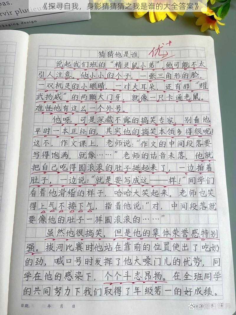 《探寻自我，身影猜猜猜之我是谁的大全答案》