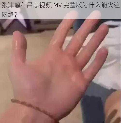 张津瑜和吕总视频 MV 完整版为什么能火遍网络？