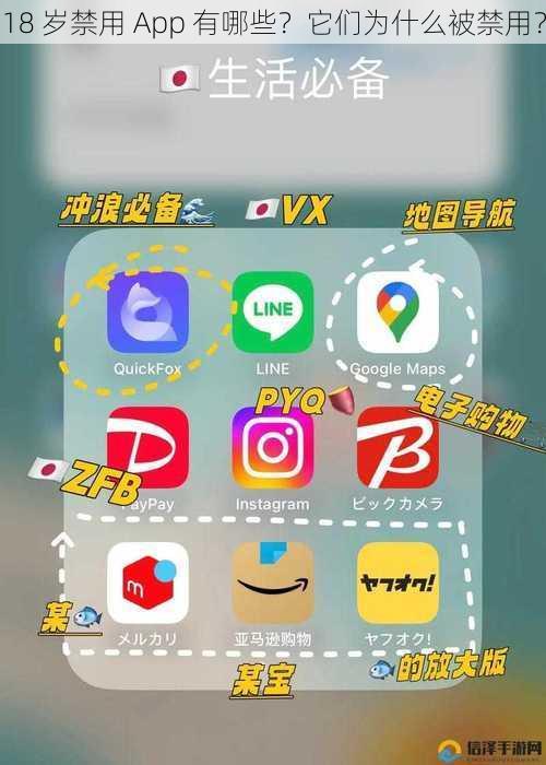 18 岁禁用 App 有哪些？它们为什么被禁用？