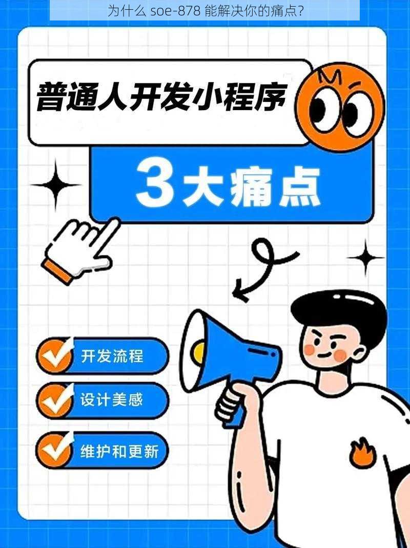 为什么 soe-878 能解决你的痛点？