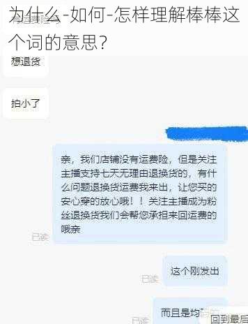 为什么-如何-怎样理解棒棒这个词的意思？