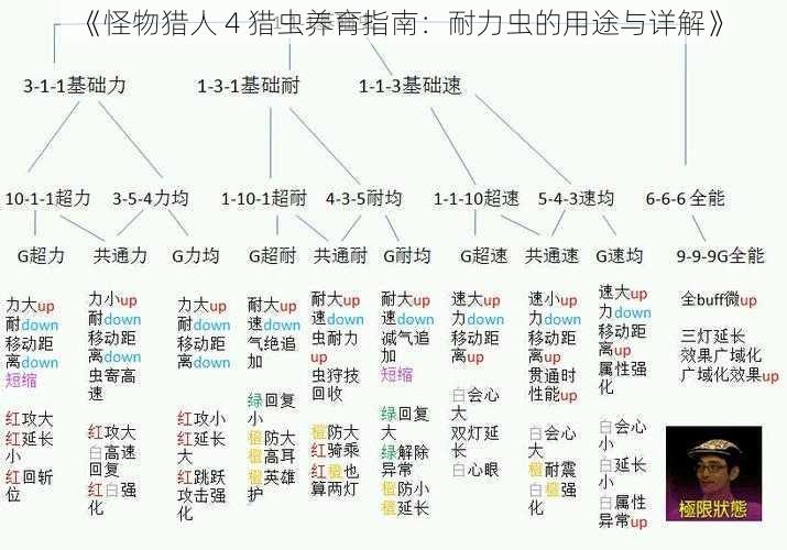 《怪物猎人 4 猎虫养育指南：耐力虫的用途与详解》