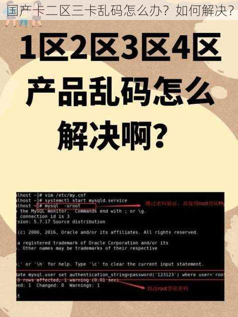 国产卡二区三卡乱码怎么办？如何解决？