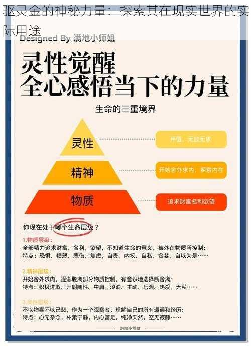 驱灵金的神秘力量：探索其在现实世界的实际用途